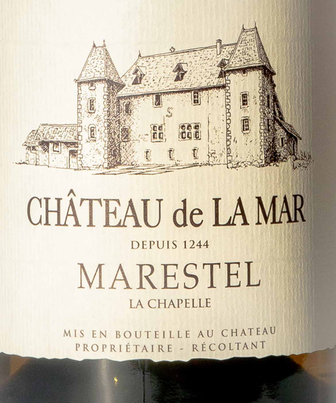 Marestel La Chapelle - Etiquette Vins blancs de Savoie